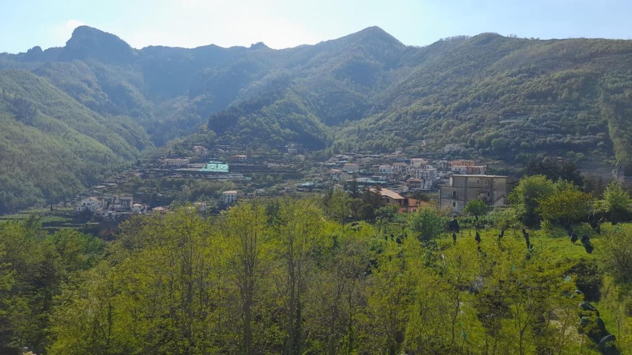 Hotel Affittacamere Novella Tramonti Exteriör bild