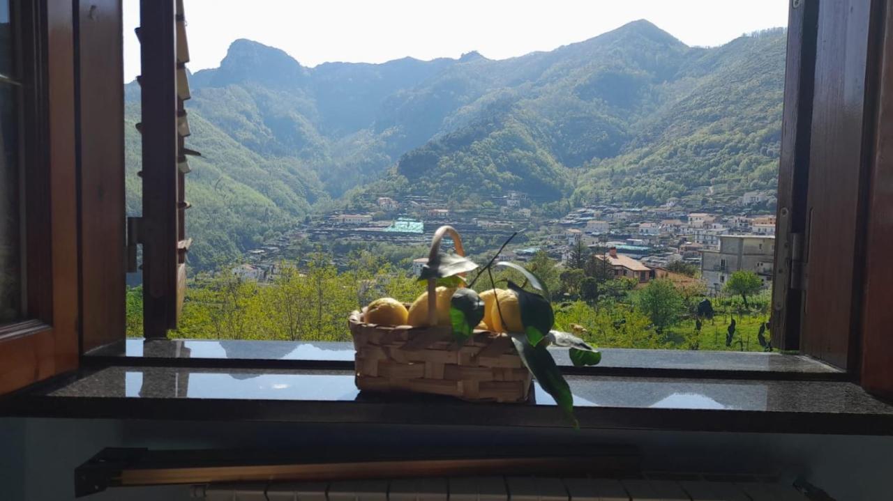 Hotel Affittacamere Novella Tramonti Exteriör bild